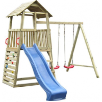 Деревянная детская площадка для дачи Бармалей