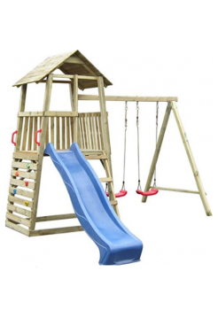 Дерев'яний дитячий майданчик для дачі Бармалей