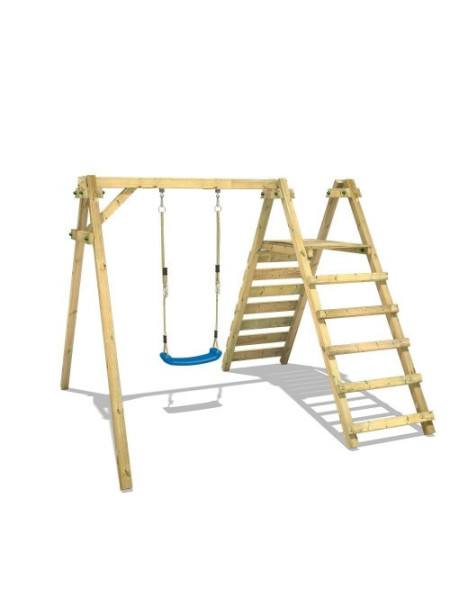 Гойдалка дитяча для вулиці з драбинкою Гойдалка дитяча для вулиці з драбинкою