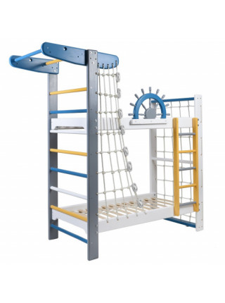 Двох'ярусне ліжко Морський пірат 160х70 см 