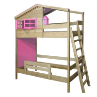 Ліжко двоярусне будиночок Зоряне небо