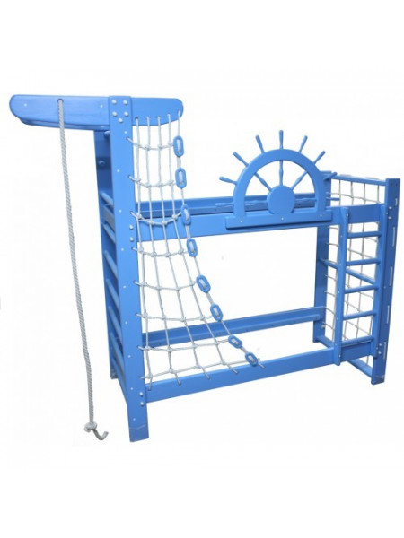  Двох'ярусне ліжко Морський пірат 190 х 80 см сосна/ясен