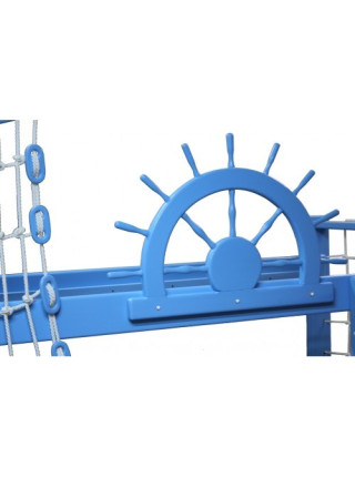  Двох'ярусне ліжко Морський пірат 190 х 80 см сосна/ясен