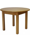 Столик дитячий круглий з сосни