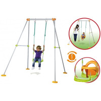 Гойдалка дитяча металева з розбірним сидінням