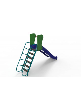 Гірка для дитячого майданчика Ластівка 1.5 м