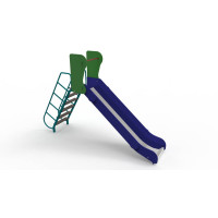 Гірка для дитячого майданчика Ластівка 1.5 м