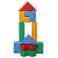 Конструктор из мягких модулей Строитель-8 мини