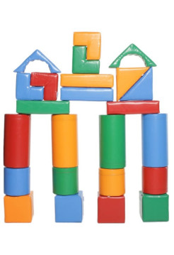 Конструктор из мягких модулей Строитель-3 мини