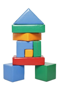 Мягкий модульный конструктор Строитель-8