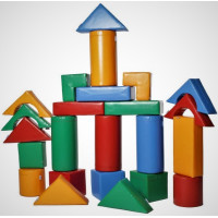 Конструктор з м'яких блоків Будівельник-5