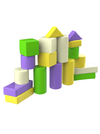 Конструктор з м'яких модулів Будівельник-4 Конструктор з м'яких модулів Будівельник-4