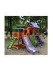 Ігровий дитячий майданчик Барвінок з двома гірками