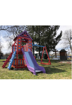 Детская деревянная площадка Оскар