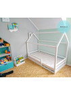 Кровать монтессори белая 160 х 80 см
