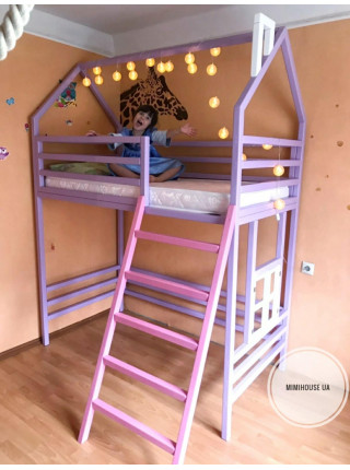 Ліжко-будиночок горище 160 х 80 см