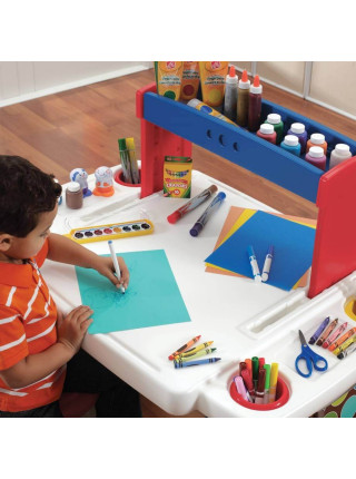 Пластикова дитяча парта Творчий проект зі стільчиком