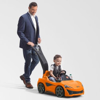 Машинка з ручкою для дітей MCLAREN 570S