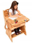 Парта ростуча з ящиком і стільцем бук