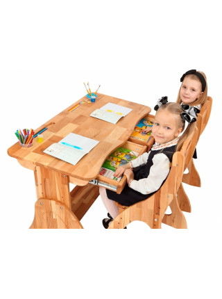 Комплект парта трансформер і два стільці