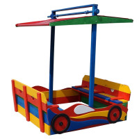 Пісочниця з дахом Машина 145х145 см