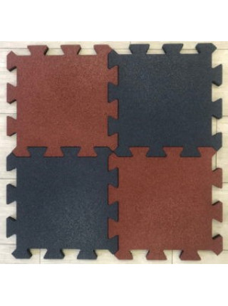 Гумова плитка 455 х 455 х 20 мм