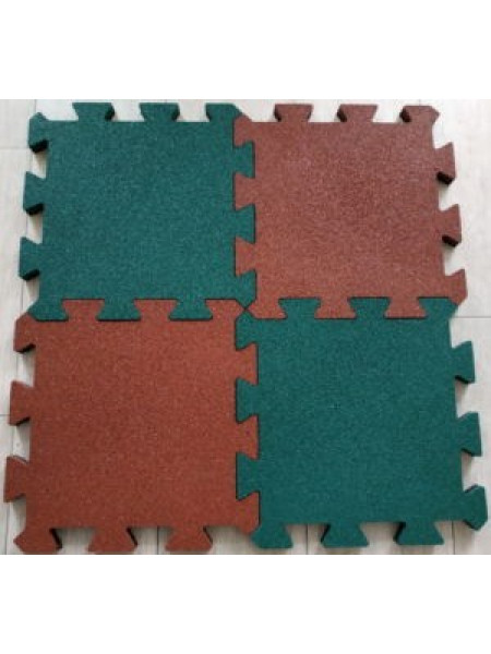 Гумова плитка 455 х 455 х 20 мм