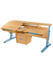 Парта зростаюча для двох дітей Ергономіка бук