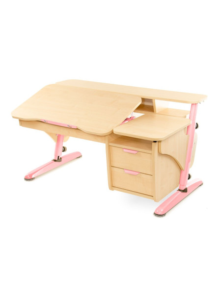 Дитяча парта-трансформер з тумбою Эргономік ДСП