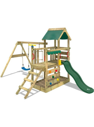 Игровой комплекс из дерева Данилушка-4 Игровой комплекс из дерева Данилушка-4