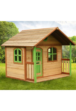 Деревянный домик для детей Увлекательная игра