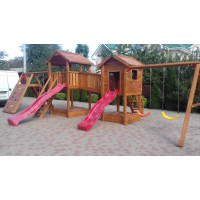 Деревянная игровая площадка Spielplatz-14