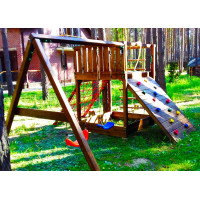 Деревянная игровая площадка Spielplatz-16