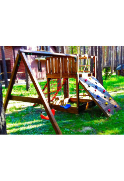 Деревянная игровая площадка Spielplatz-16