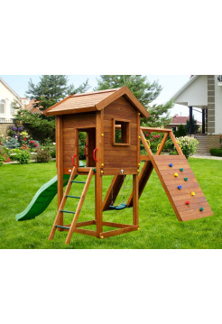 Деревянная игровая площадка Spielplatz-17