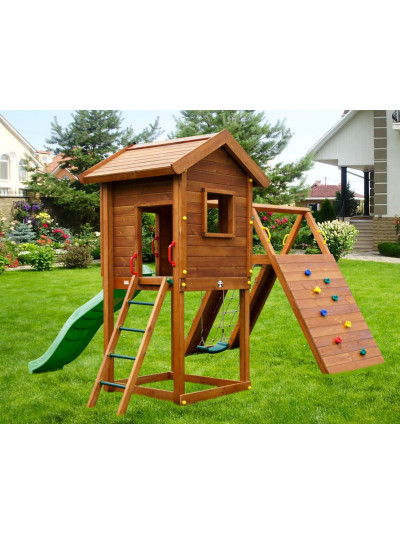 Деревянная игровая площадка Spielplatz-17