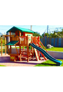 Деревянная игровая площадка Spielplatz-3