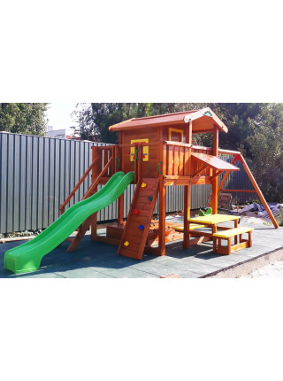 Дерев'яний майданчик Spielplatz-4 Дерев'яний майданчик Spielplatz-4