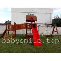 Дитячий майданчик з дерева Spielplatz-22