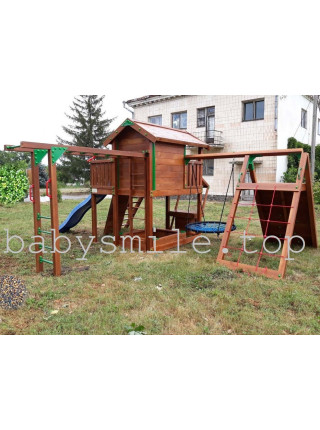  Ігровий комплекс з дерева Spielplatz-24