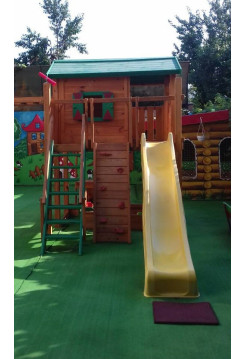 Площадка с домиком на сваях Spielplatz-21 