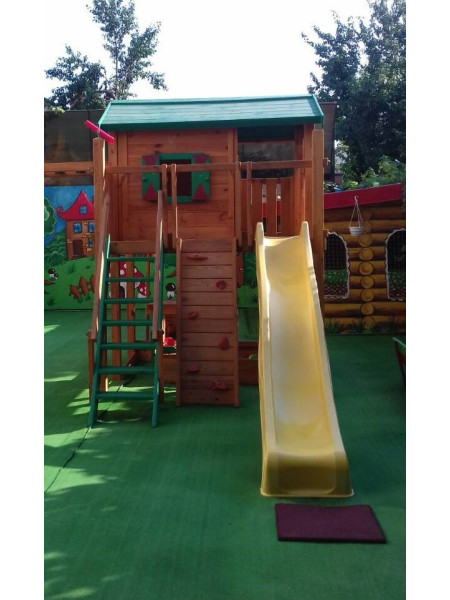 Майданчик з будиночком на палях Spielplatz-21 Майданчик з будиночком на палях Spielplatz-21