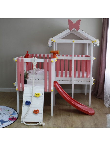 Будиночок ліжко з ігровим комплексом