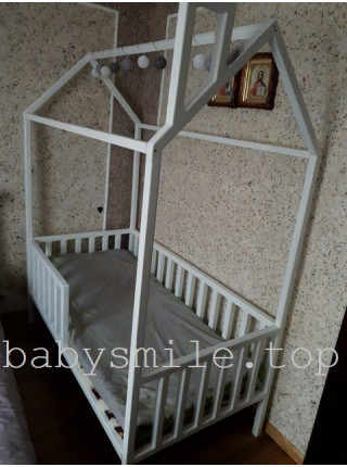 Ліжко будиночок 190 * 80 см Моє бажання Ясен