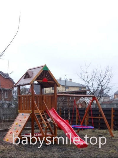 Деревянная детская площадка Spielplatz-20