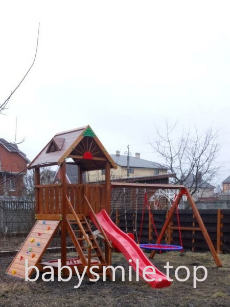 Дерев'яна дитячий майданчик Spielplatz-20