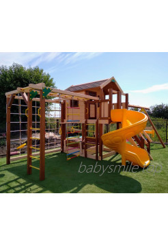 Детская площадка из дерева Spielplatz-29