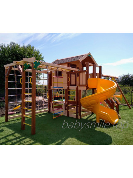 Дитячий майданчик з дерева Spielplatz-29