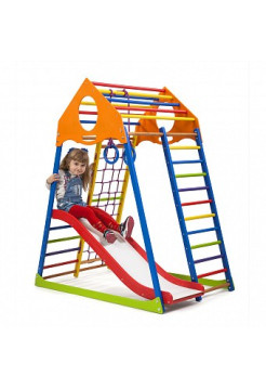 Спортивный комплекс домашний KindWood Color Plus 1 150