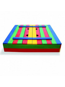 Песочница-трансформер цветная 145 см